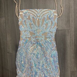 Lucy in the sky Sequin Dress
